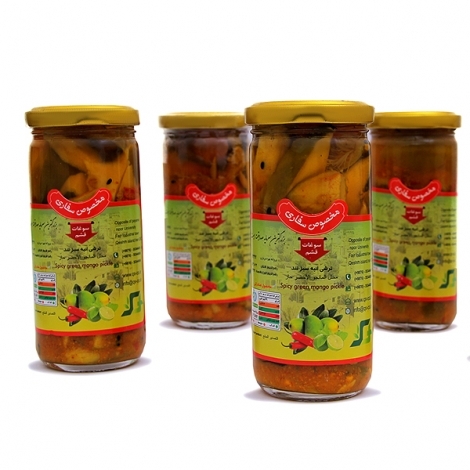 ترشی انبه سبز تند