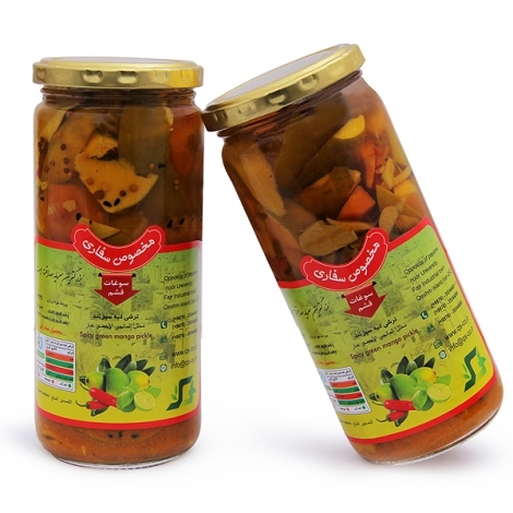 ترشی انبه سبز تند